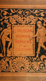 Etruscan Roman remains in popular tradition;_cover