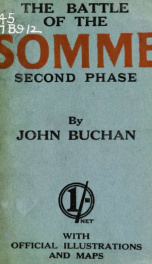 The battle of the Somme, second phase_cover