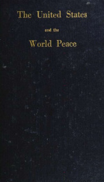 The United States and world peace_cover