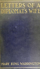 Letters of a diplomat's wife, 1883-1900_cover