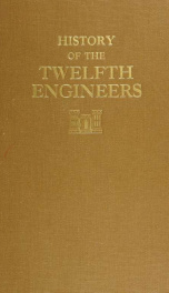 History of the Twelfth engineers, U.S. Army_cover