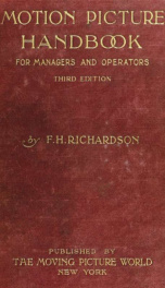 Motion picture handbook; a guide for managers and operators of motion picture theatres_cover