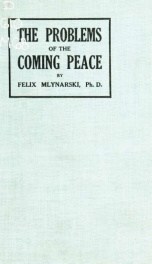 The problems of the coming peace_cover
