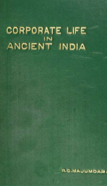 Corporate life in ancient India_cover