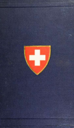 The Swiss Confederation;_cover