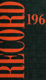 The record of the class of 1963_cover