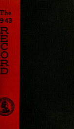 The record of the class of 1943_cover