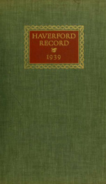 The record of the class of 1939_cover