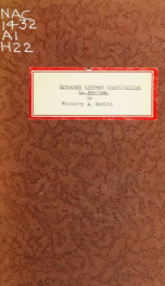 Low-cost cottage construction in America; a study on the housing collection in the Harvard social museum_cover