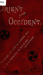 Orient and Occident: a journey east from Lahore to Liverpool_cover