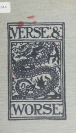 Verse & worse, selections from the writings of Tung Chi (J. O. P. Bland)_cover