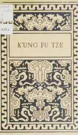 K'ung Fu Tze, a dramatic poem_cover