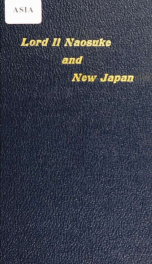 Lord Ii Naosuké and New Japan_cover