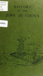 The history of the Jews in China_cover