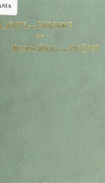 Lights and shadows of mission work in the Far East : being the record of observations made during a visit to the Southern Presbyterian missions in Japan, China, and Korea in the year 1897_cover