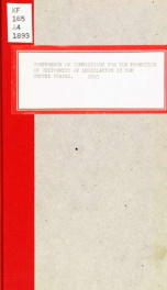 Conference of commissioners for the promotion of uniformity of legislation in the United States : forms of bills recommended and resolutions adopted .._cover