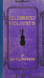 Biographical sketches and anecdotes of celebrated violinists_cover