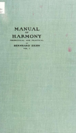 Manual of harmony, theoretical and practical_cover