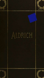 The poems of Thomas Bailey Aldrich_cover