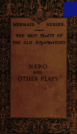 Nero & other plays;_cover