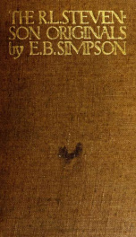 The Robert Louis Stevenson originals_cover