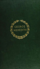 The poetical works of George Meredith;_cover