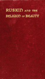 Ruskin and the religion of beauty;_cover