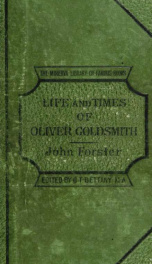 The life and times of Oliver Goldsmith_cover