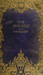 The Mikado; or, The town of Titipu_cover