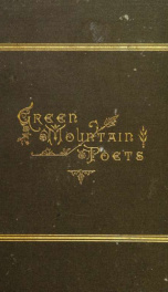 Green Mountain poets. A collection of poems from the best talent in the Green Mountain state_cover