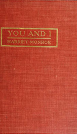 You and I : poems_cover