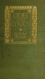 Odes and lyrics_cover