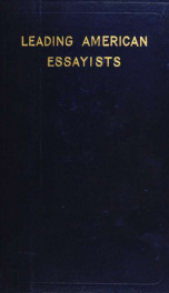 Leading American essayists_cover