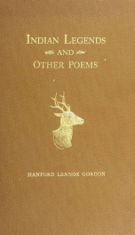 Indian legends, & other poems_cover