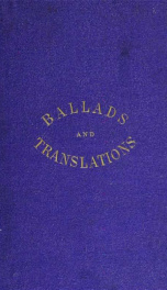 Ballads and translations_cover