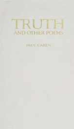 Truth, and other poems_cover