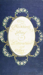 The wedding day in literature and art;_cover