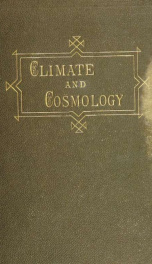 Discussions on climate and cosmology_cover