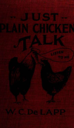 Just plain chicken talk_cover