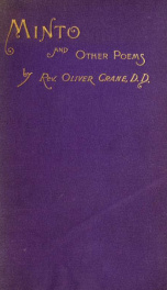 Minto, and other poems_cover