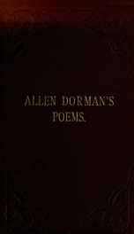 Allen Dorman's poems_cover