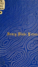 Nancy Blake letters to a western cousin_cover