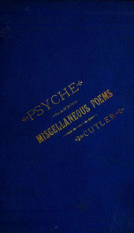 Psyche and miscellaneous poems_cover