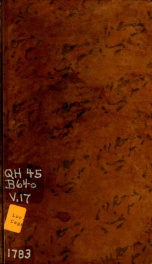 Oeuvres d'histoire naturelle et de philosophie de Charles Bonnet .. V.17_cover