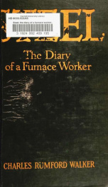 Steel; the diary of a furnace worker_cover