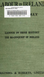 Labour in Ireland; labour in Irish history; the reconquest of Ireland;_cover