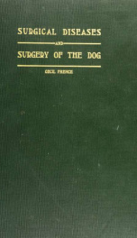 Surgical diseases and surgery of the dog_cover