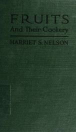 Fruits and their cookery_cover
