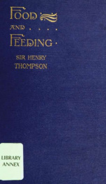 Food and feeding : with and appendix_cover