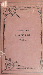 Elementary lessons in Latin_cover